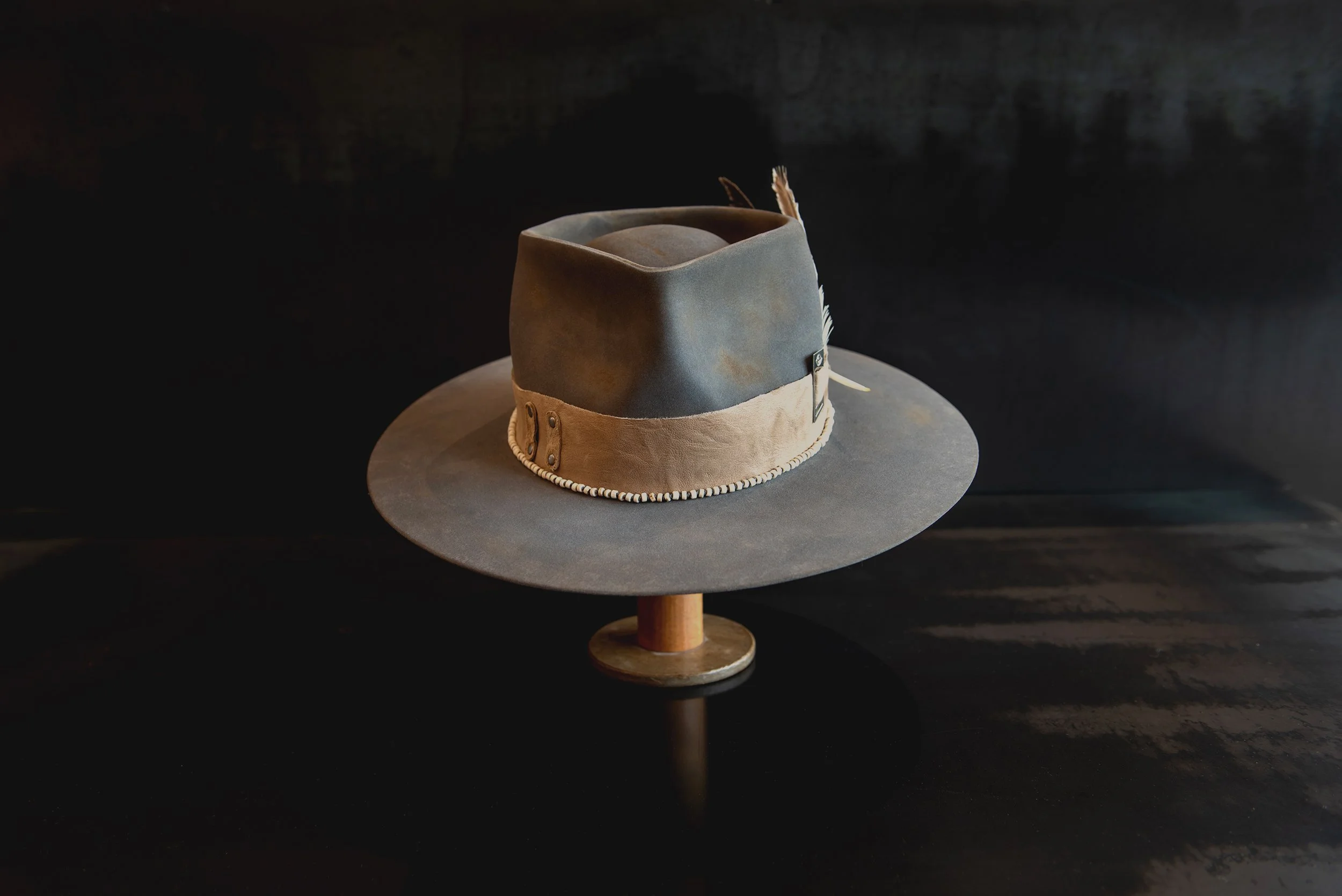 Steel & Bone — Vagabond Handmade Hats